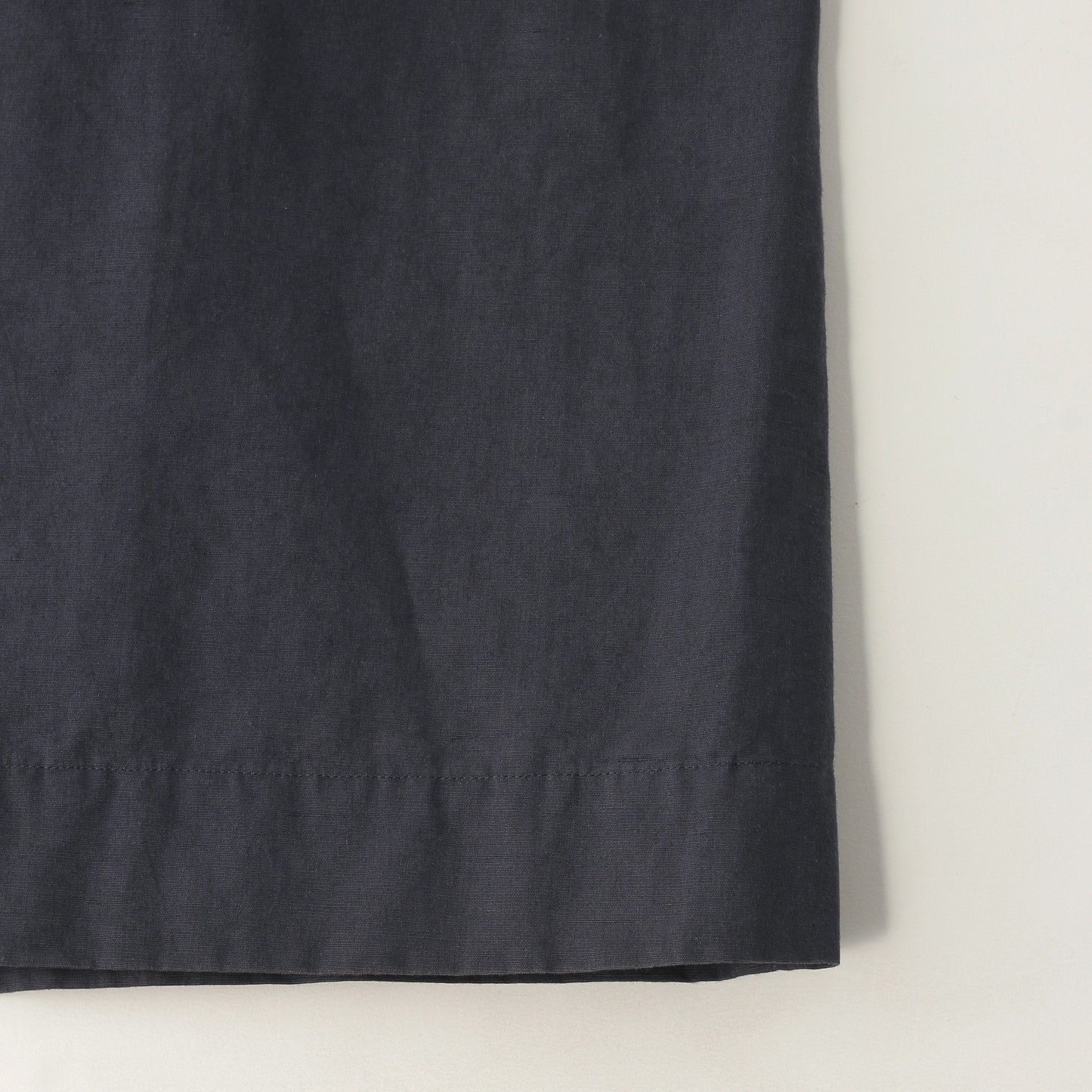 COTTON LINEN SILK POPLIN DRESS
