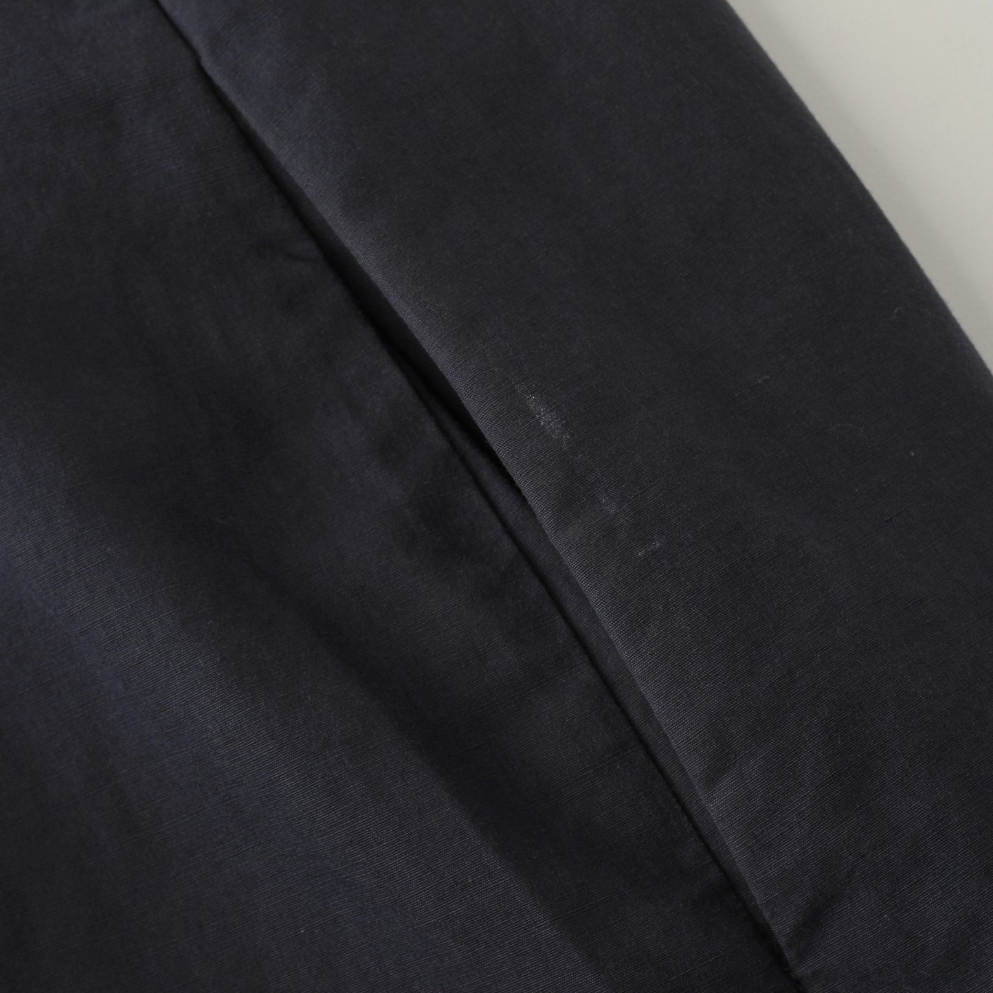 COTTON LINEN SILK POPLIN DRESS