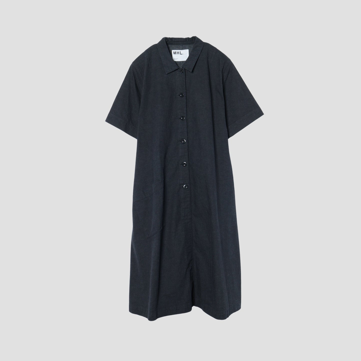 COTTON HEMP DRILL DRESS