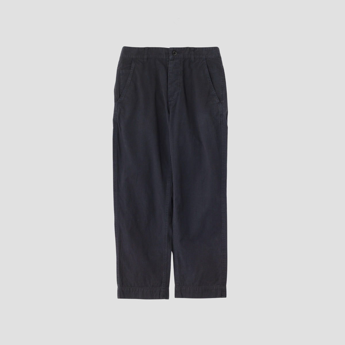 GARMENT DYE VINTAGE POPLIN TROUSERS
