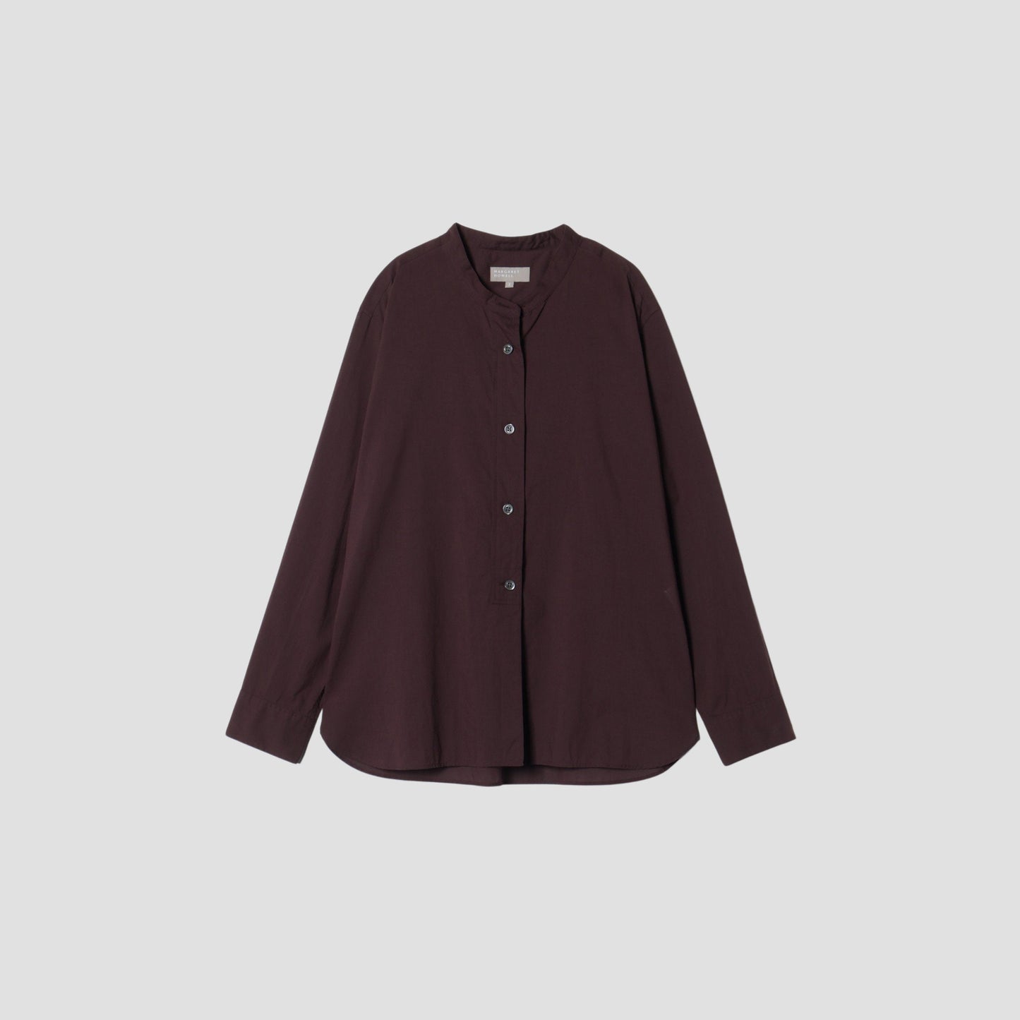 PIECE DYED WASHED COTTON SHIRT