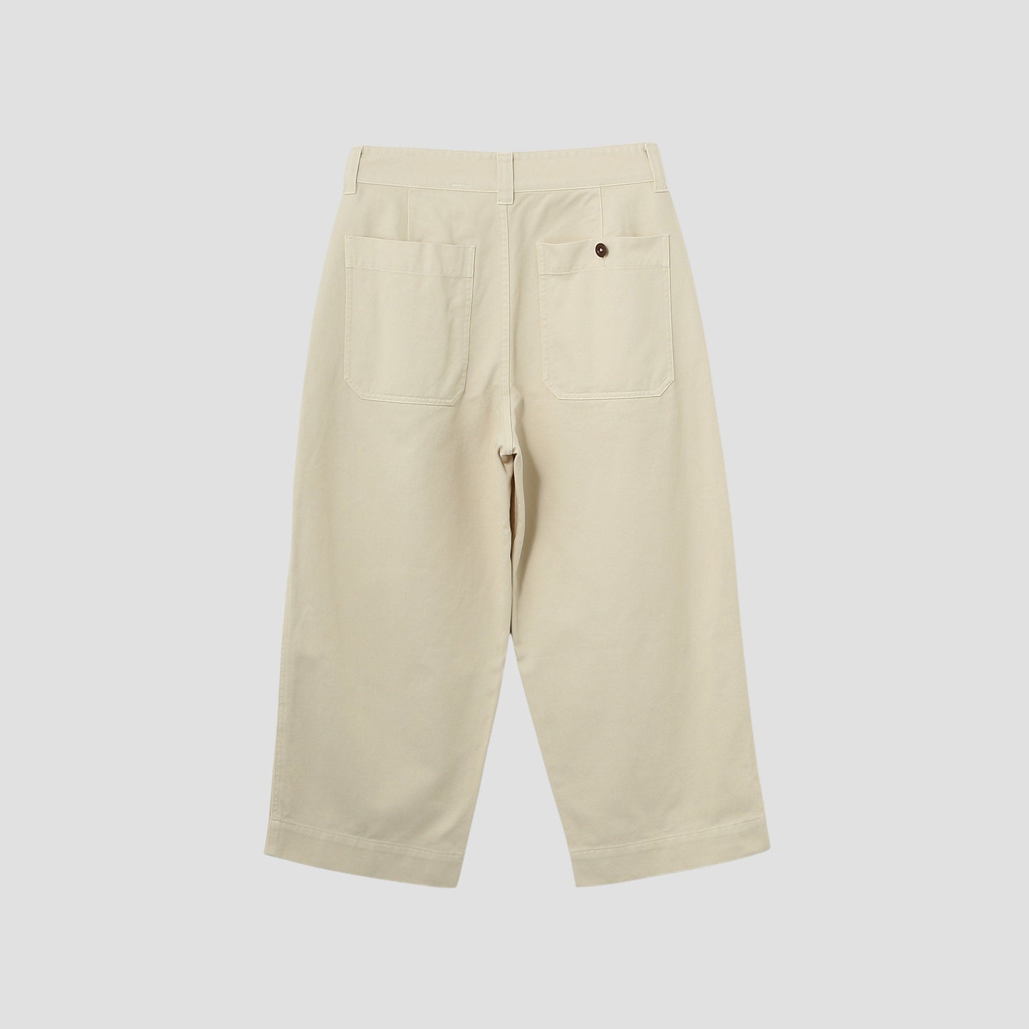 SOFT TWISTED YARN COTTON TROUSERS