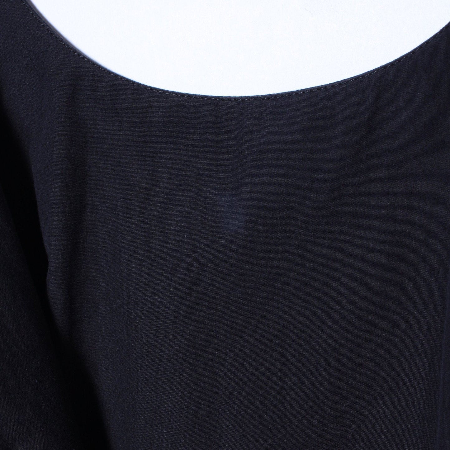 HIGH DENSE LINEN POPLIN DRESS