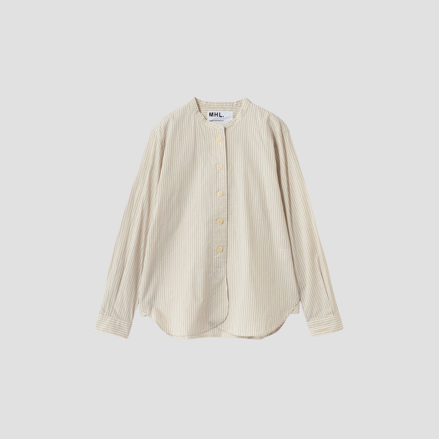 COTTON WORK STRIPE SHIRT