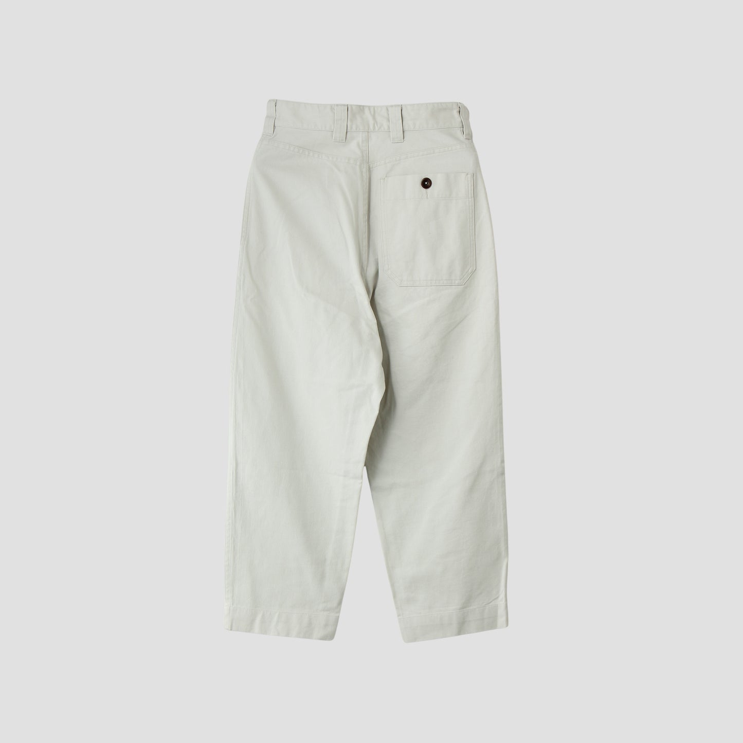 JAPANESE COTTON LINEN DRILL TROUSERS