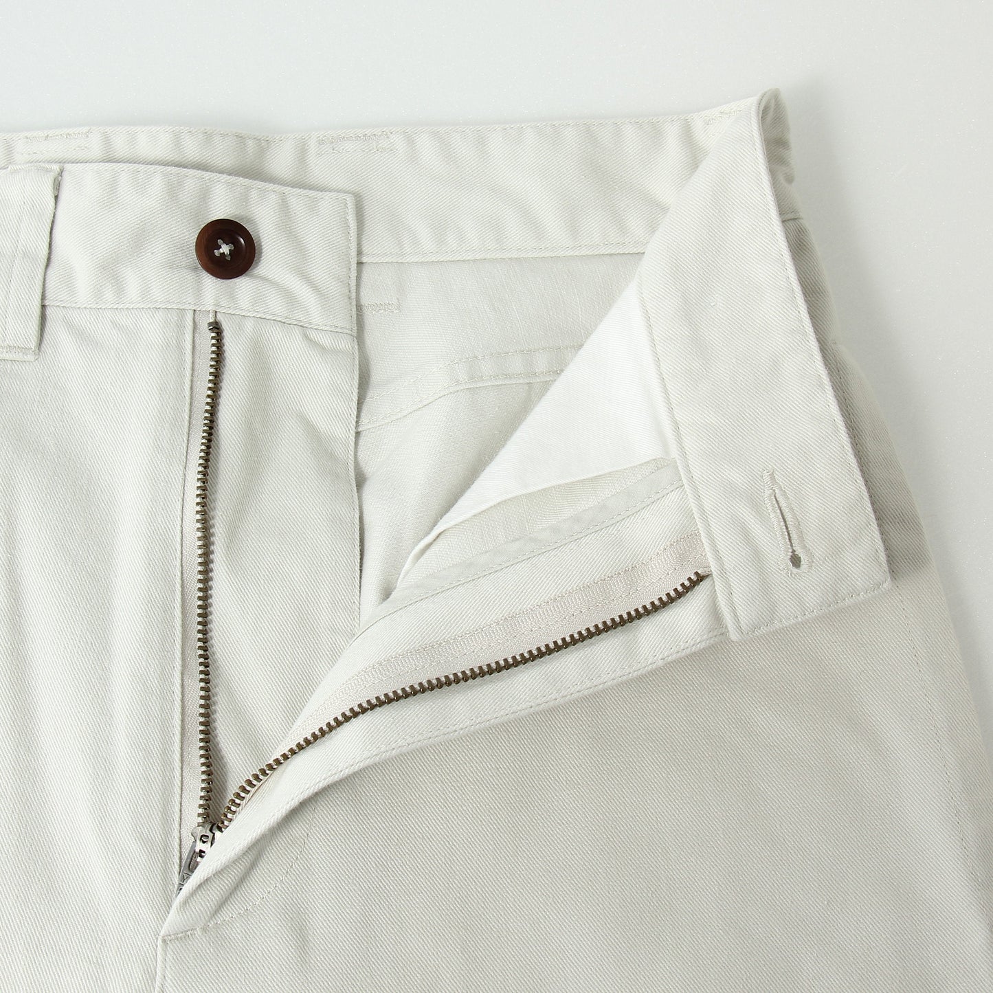JAPANESE COTTON LINEN DRILL TROUSERS