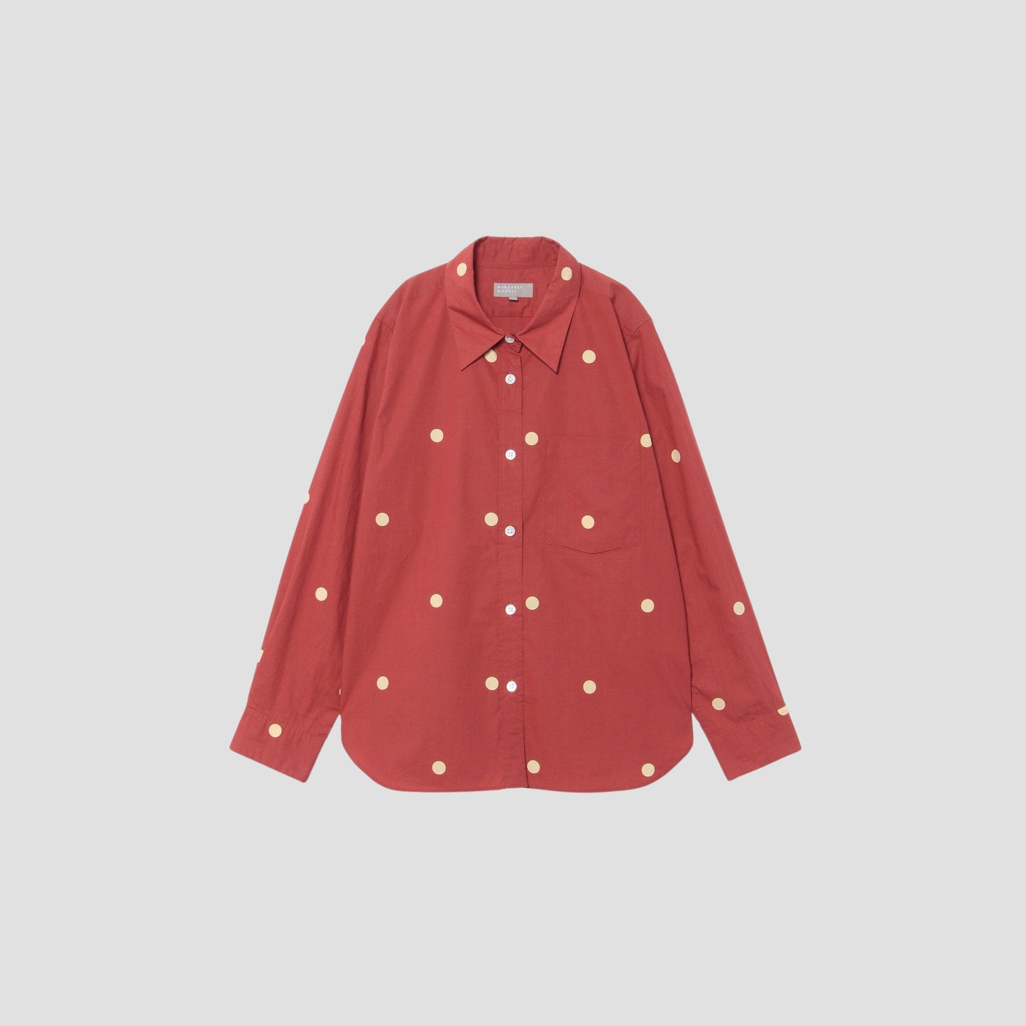 BIG SPOT COTTON SHIRT