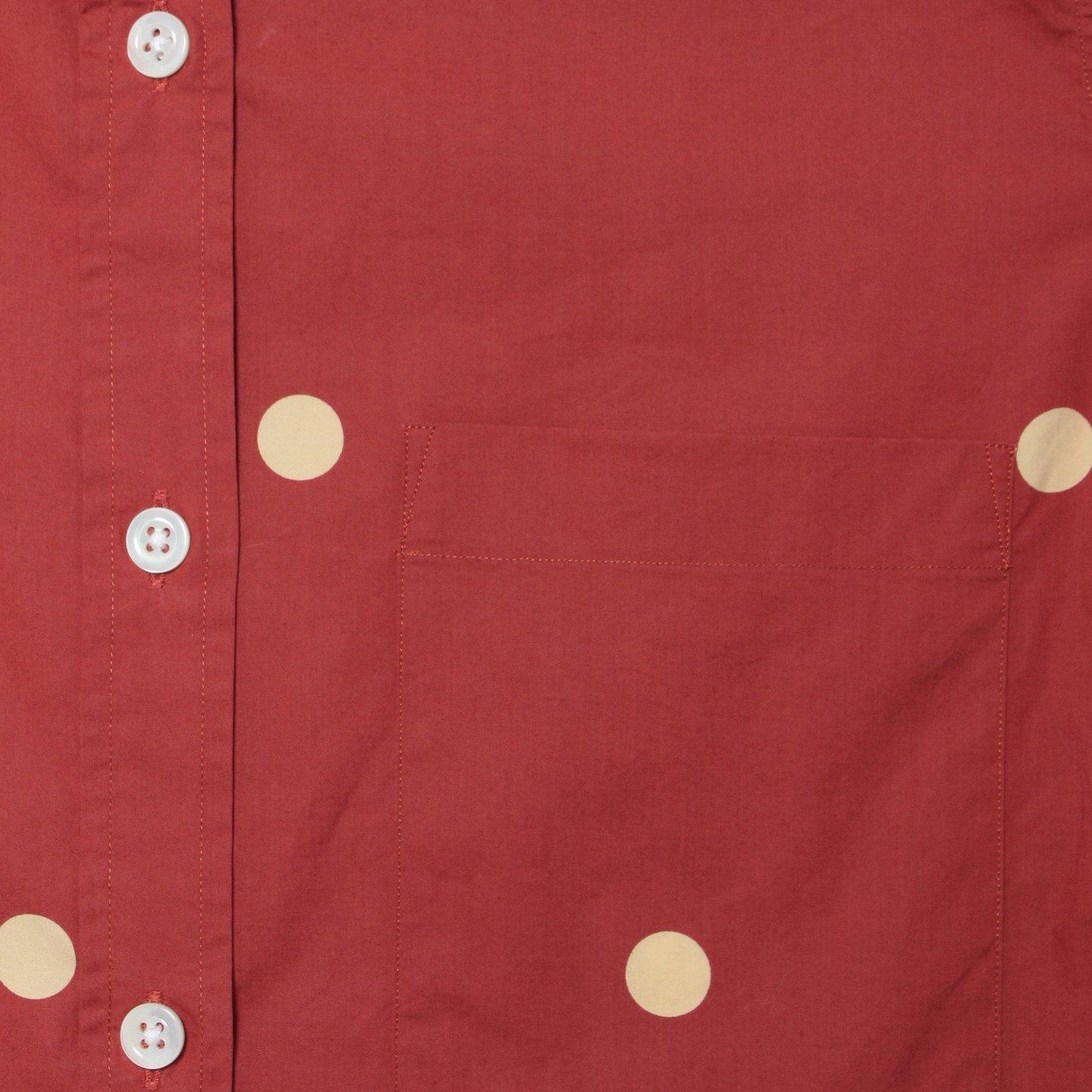BIG SPOT COTTON SHIRT
