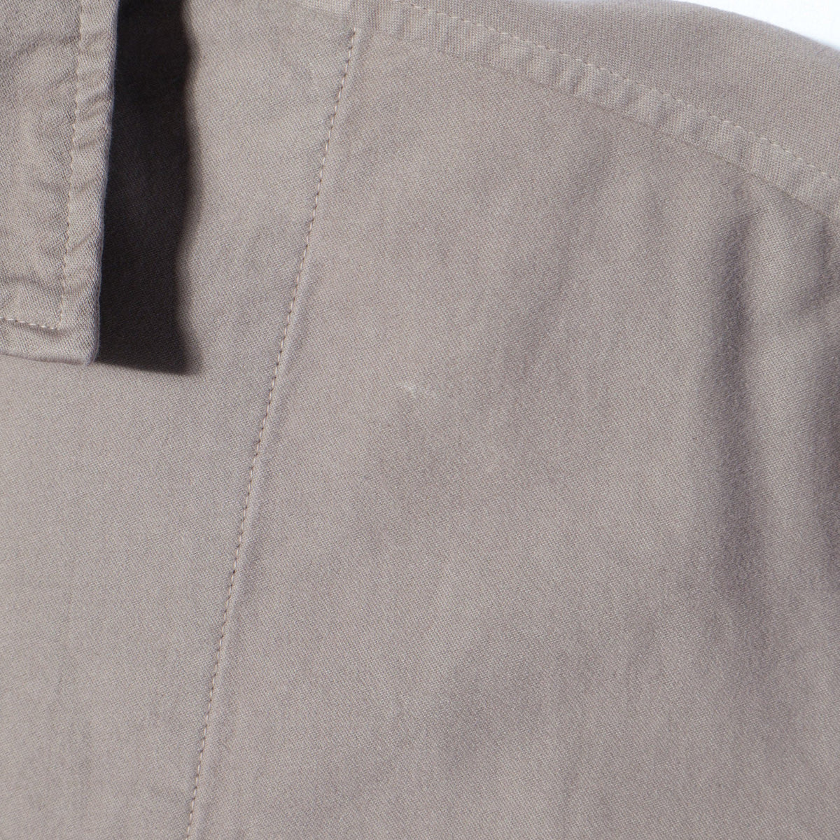 GARMENT DYE COTTON MOLESKIN DRESS