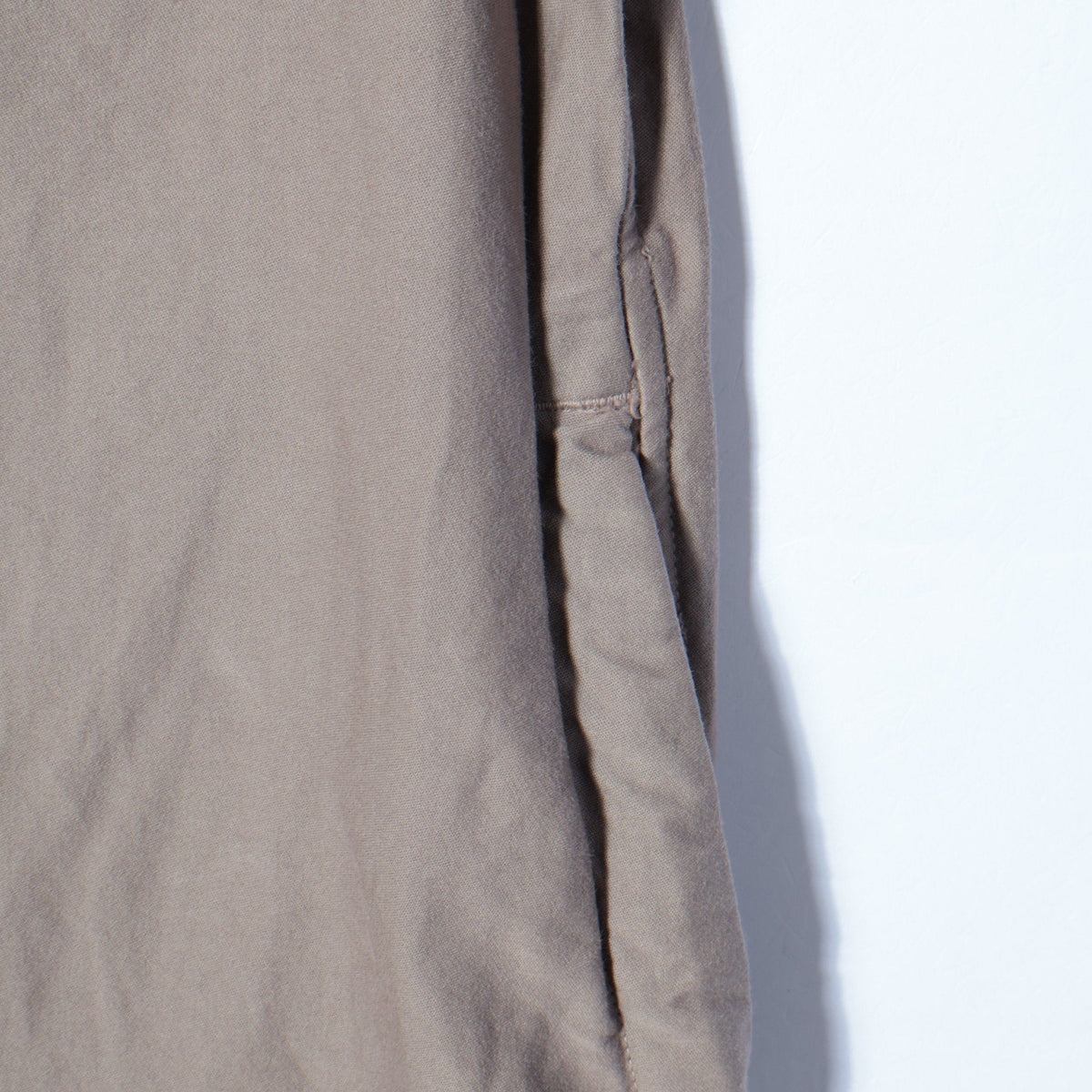 GARMENT DYE COTTON MOLESKIN DRESS