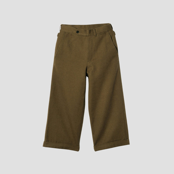 WOOL COTTON DRILL TROUSERS
