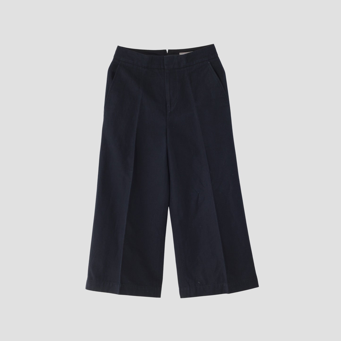 COTTON LINEN TWILL TROUSERS