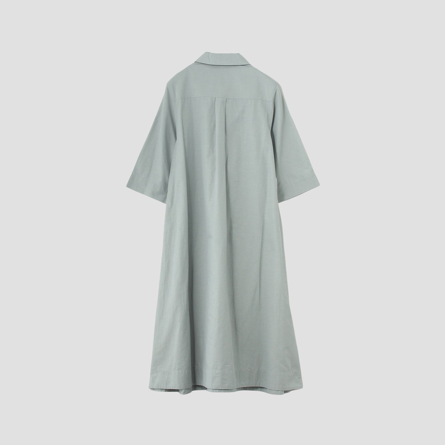 COTTON RAMIE CHAMBRAY DRESS