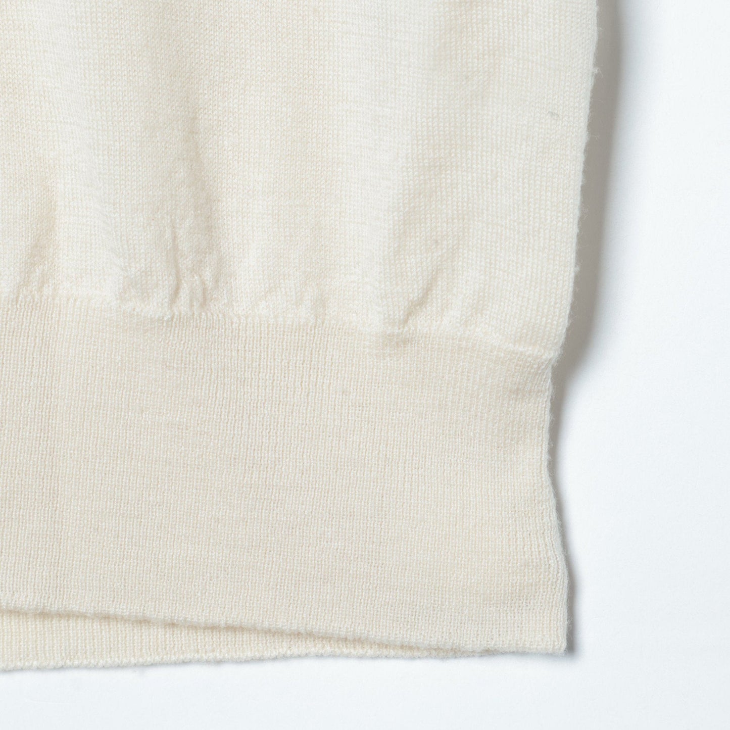 FINE MERINO POLO COLLAR JUMPER KNIT