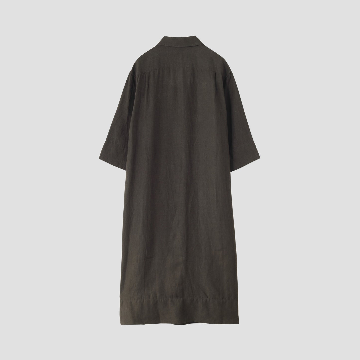 SHIRTING LINEN DRESS