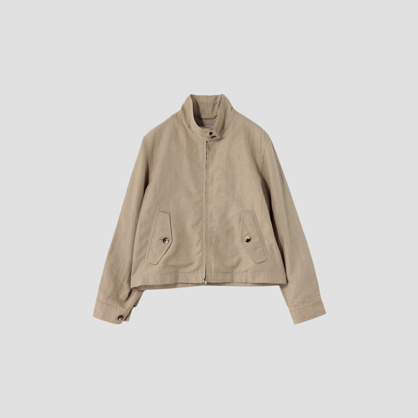 DENSE LINEN POPLIN BLOUSON