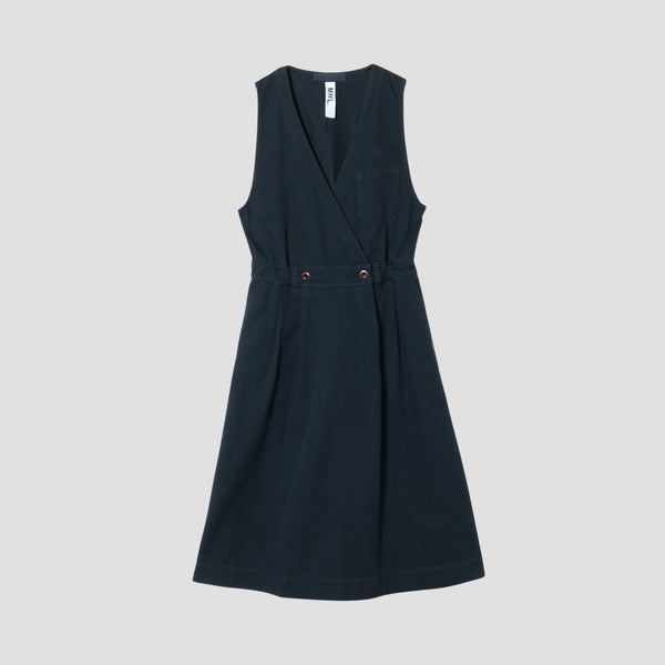 SOFT TWISTED YARN COTTON DRESS