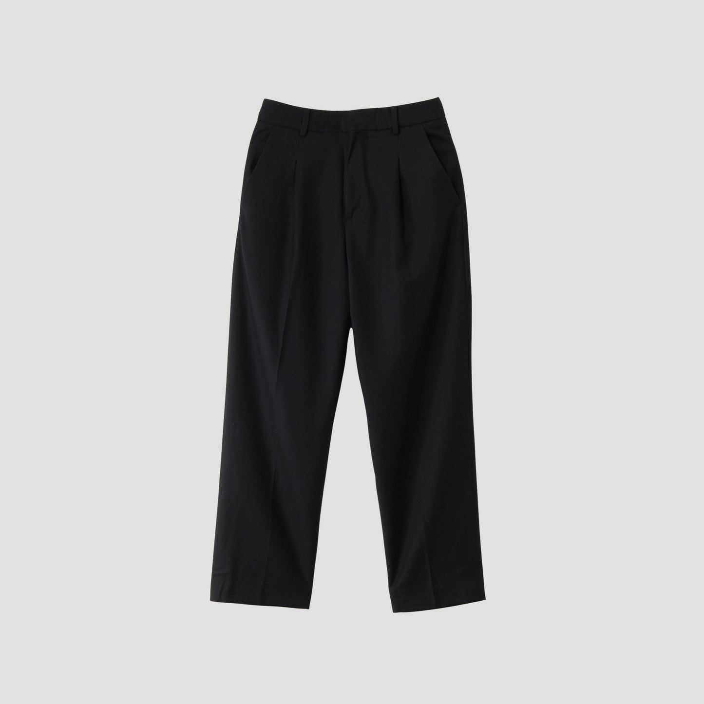 FINE WOOL FLANNEL TROUSERS
