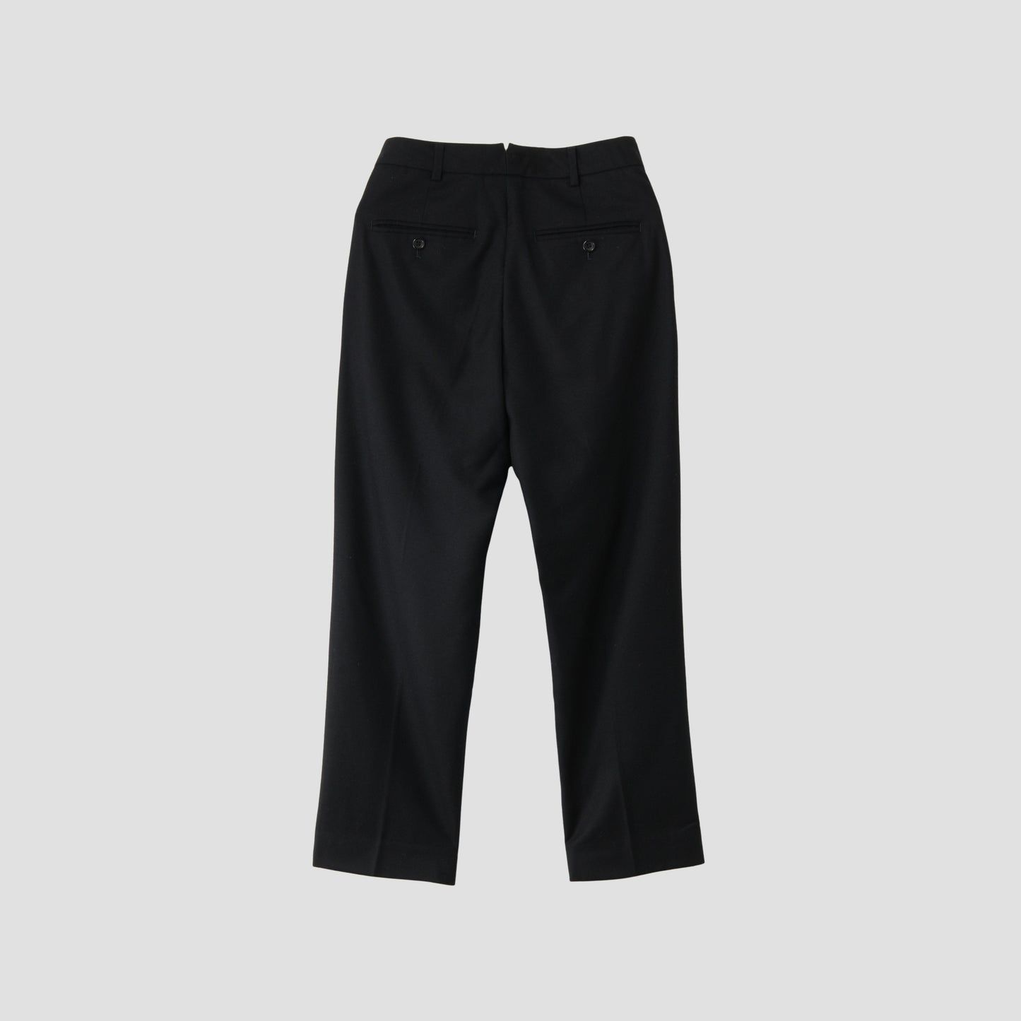 FINE WOOL FLANNEL TROUSERS