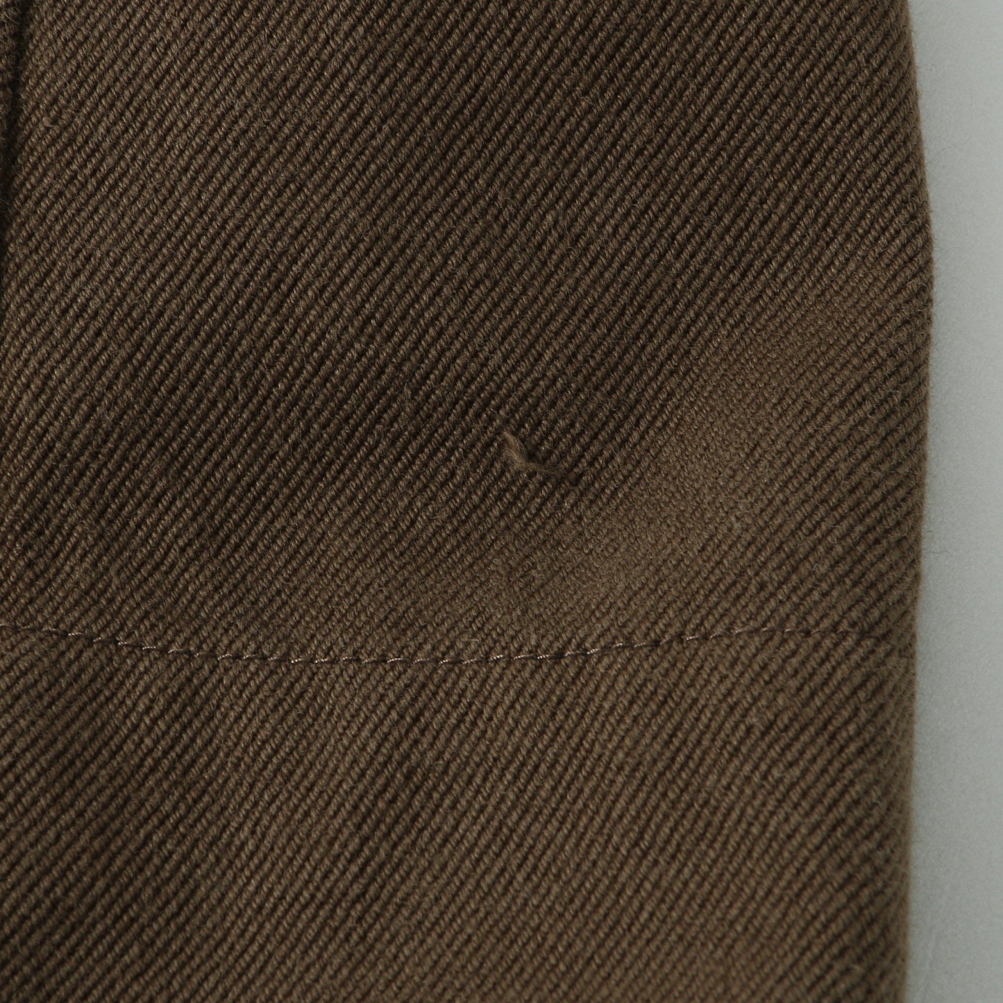 WOOL COTTON HEAVY TWILL SKIRT