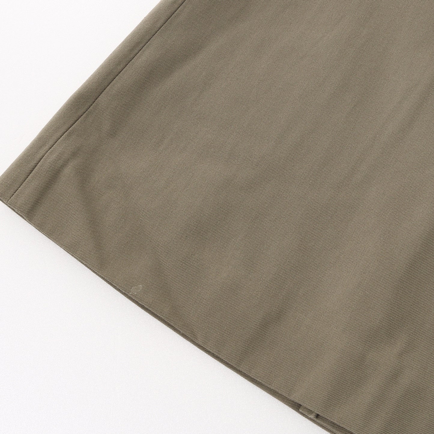 WOOL COTTON TWILL SKIRT