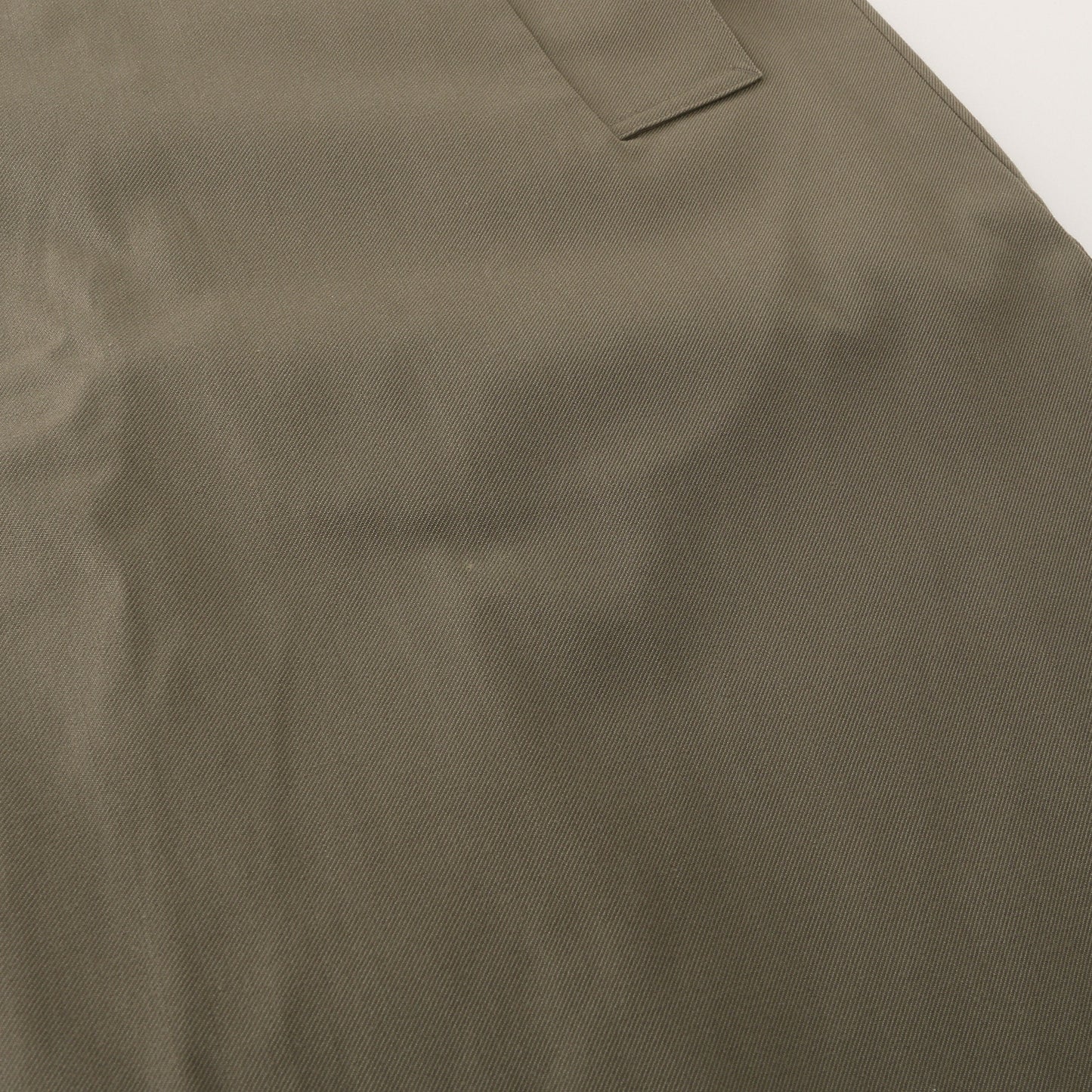 WOOL COTTON TWILL SKIRT