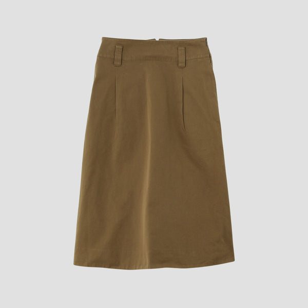 COTTON TWILL SKIRT