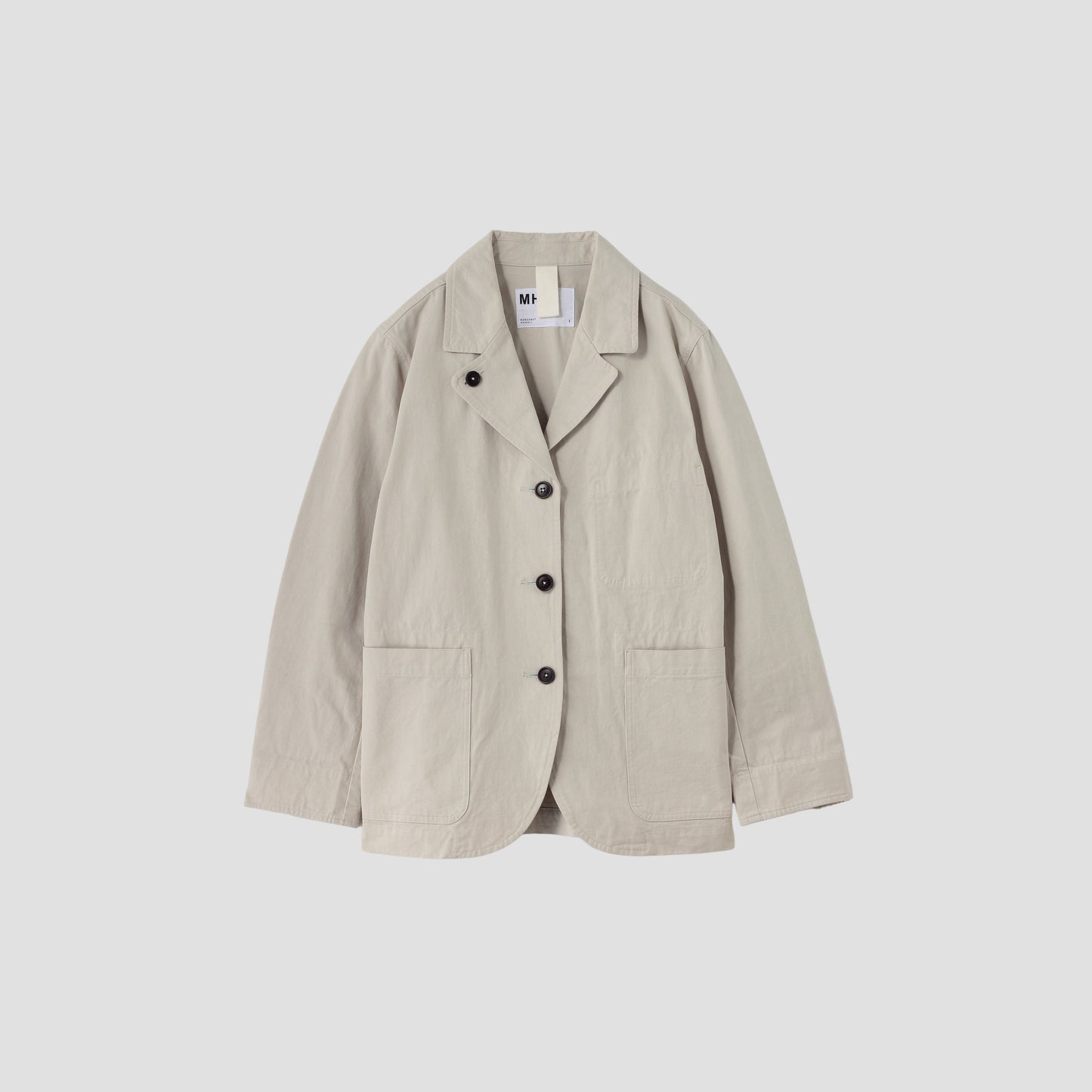 WASHED COMPACT COTTON JACKET