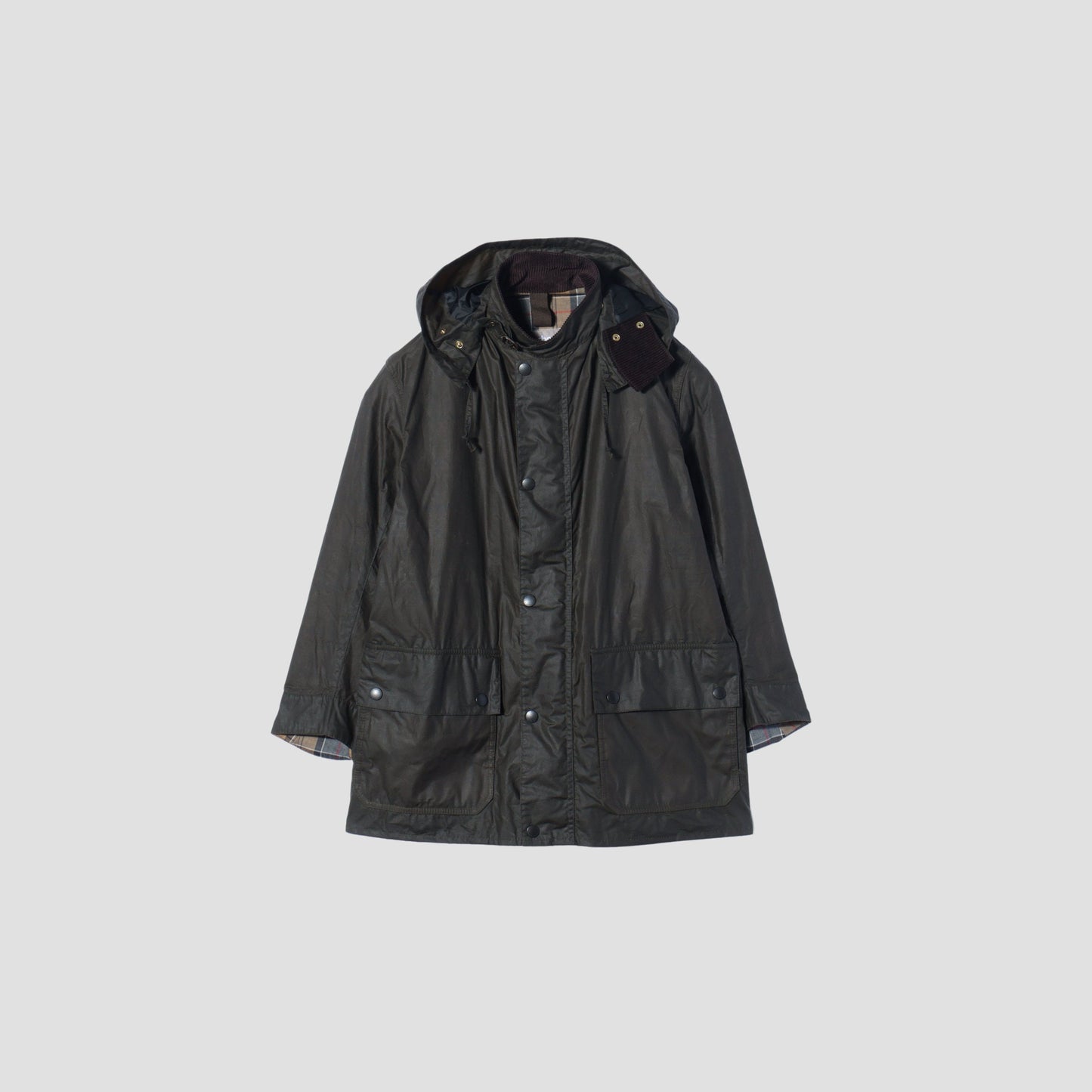 WAXED COTTON COAT