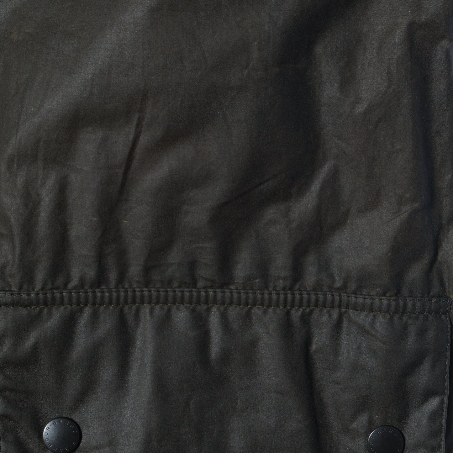 WAXED COTTON COAT