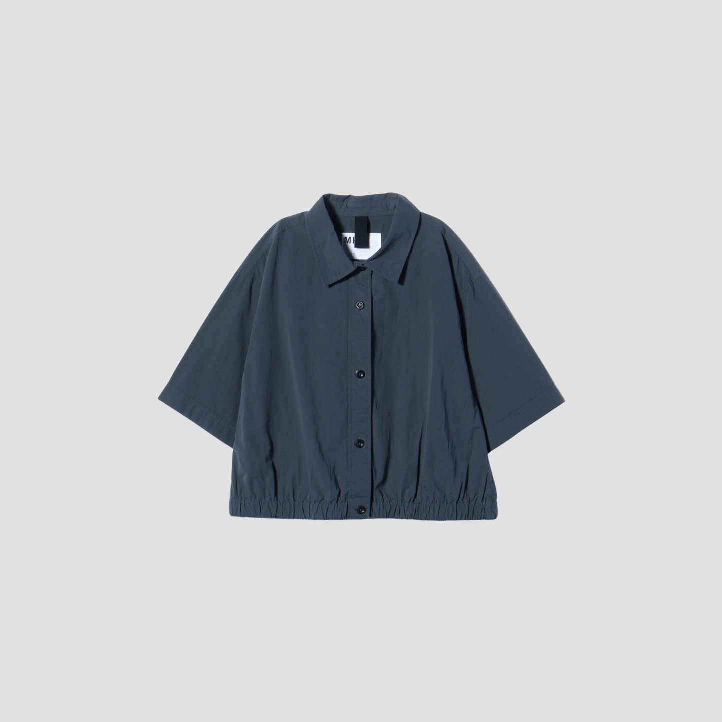 SANDED COTTON LINEN SHIRT