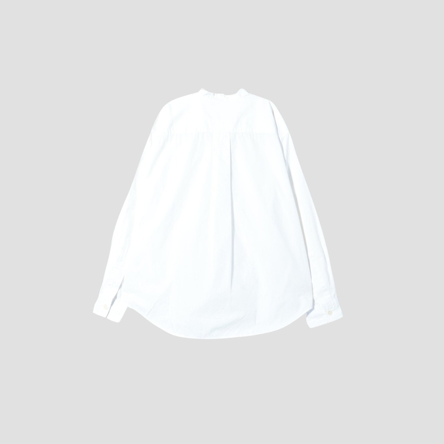 GARMENT DYE COTTON POPLIN SHIRT