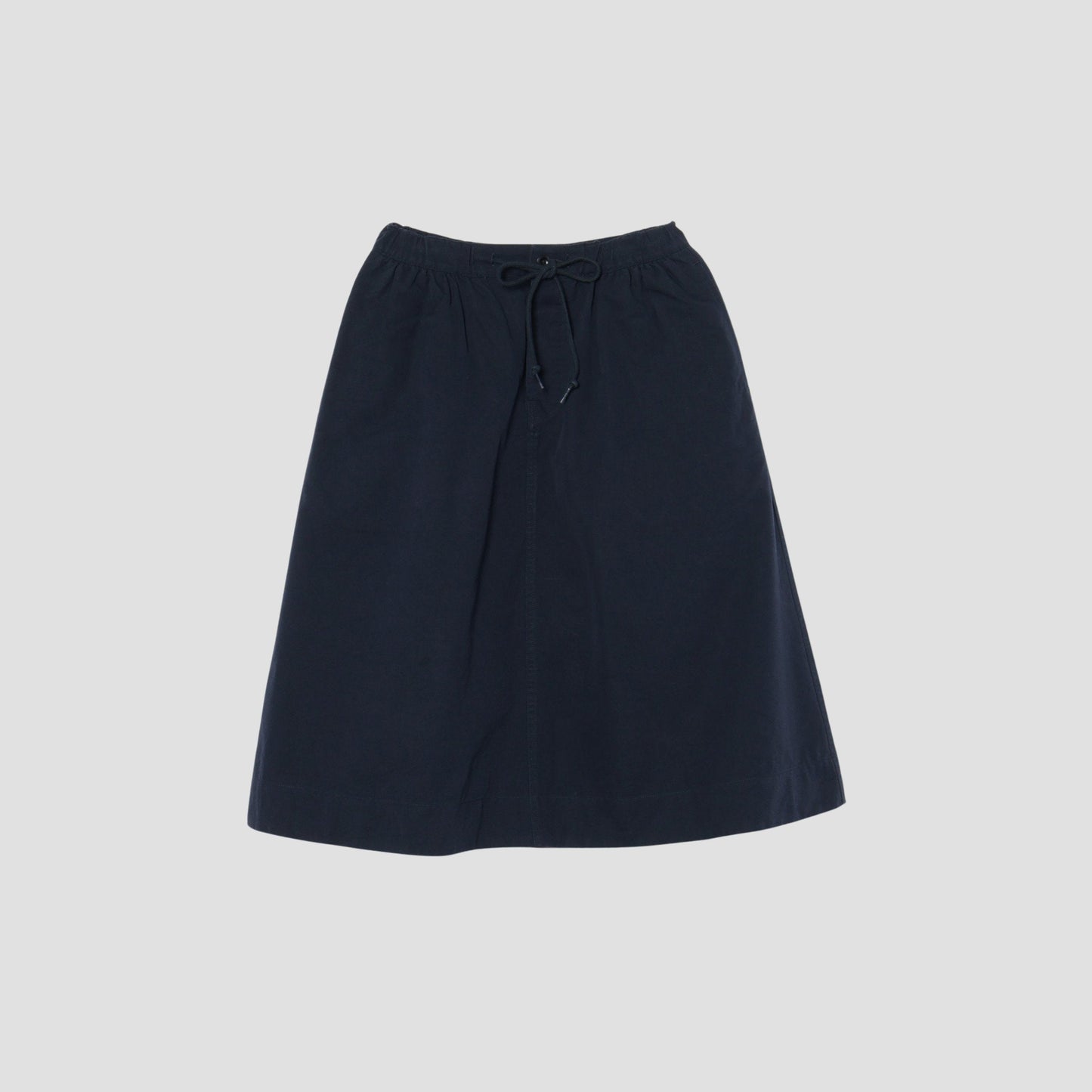COTTON WOOL CANVAS SKIRT
