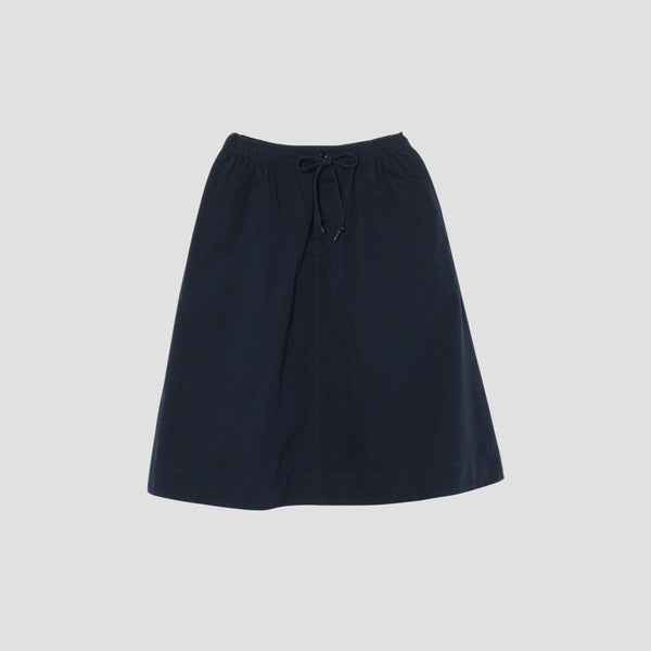 COTTON WOOL CANVAS SKIRT