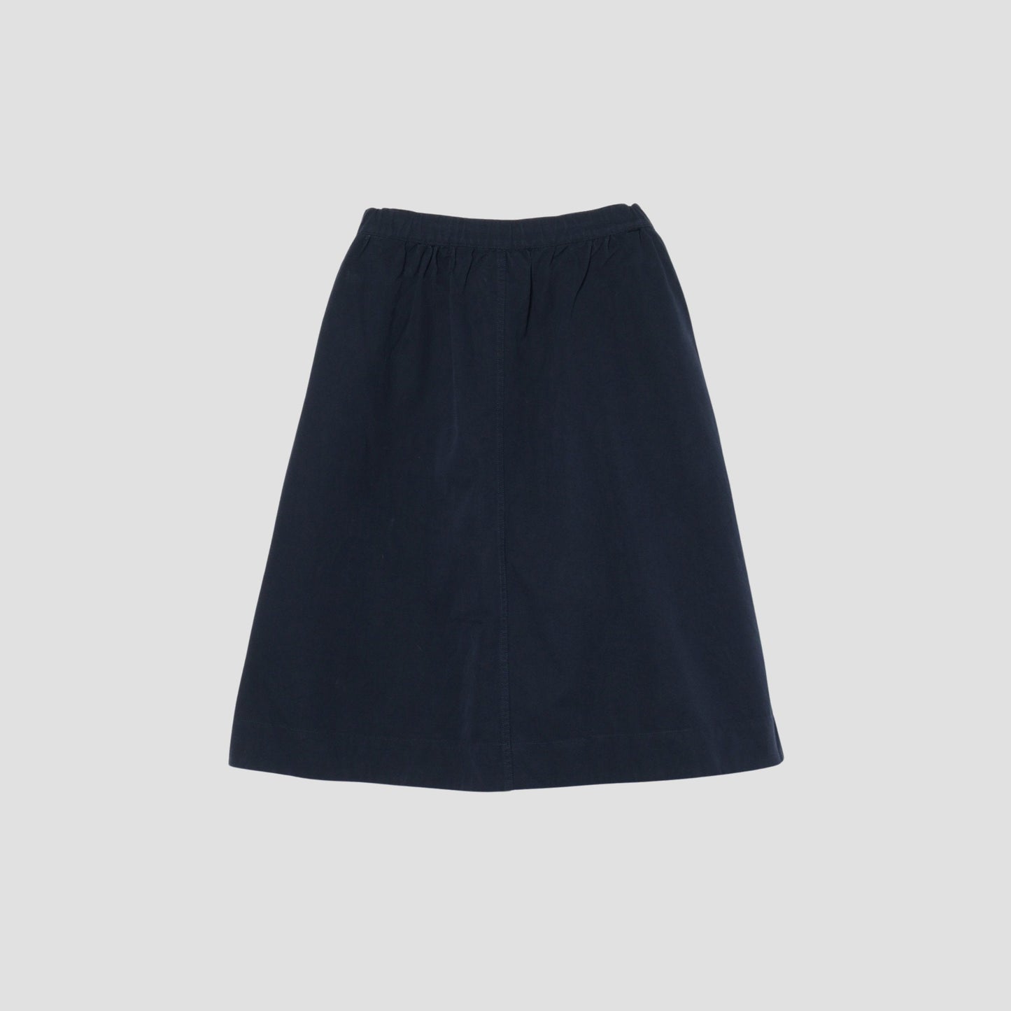 COTTON WOOL CANVAS SKIRT