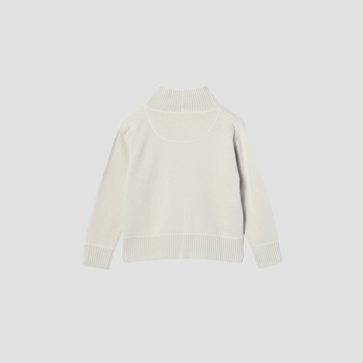 FELTED ROUGH WOOL KNIT