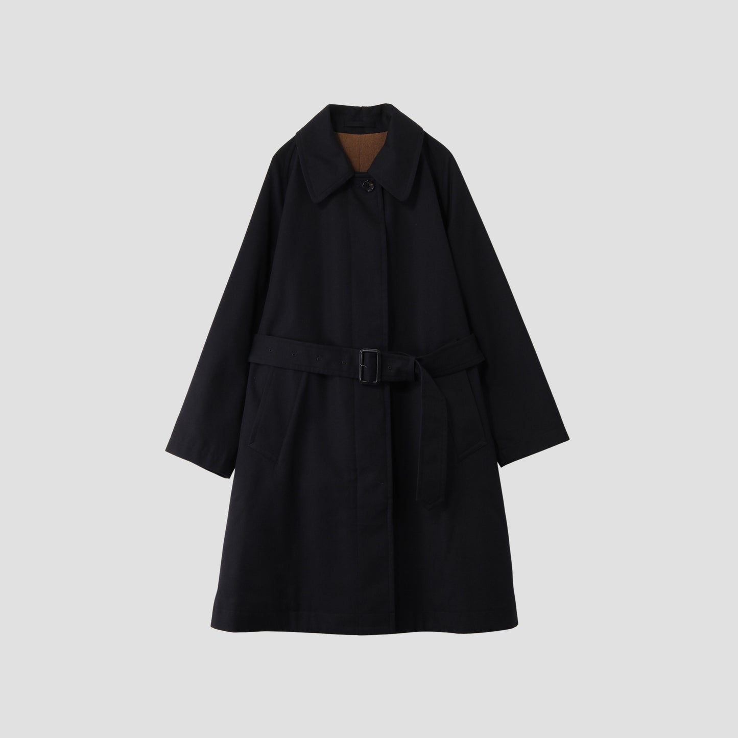 COTTON WOOL SERGE COAT