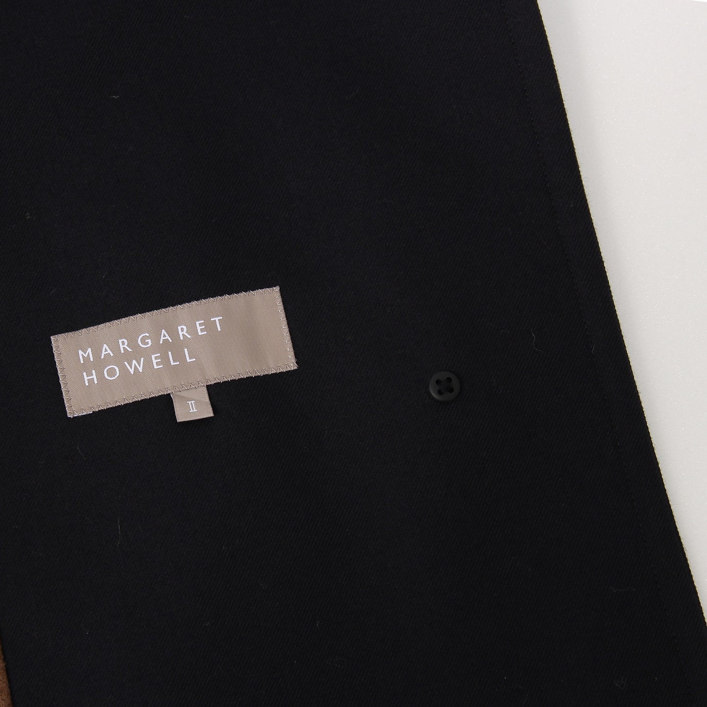 COTTON WOOL SERGE COAT