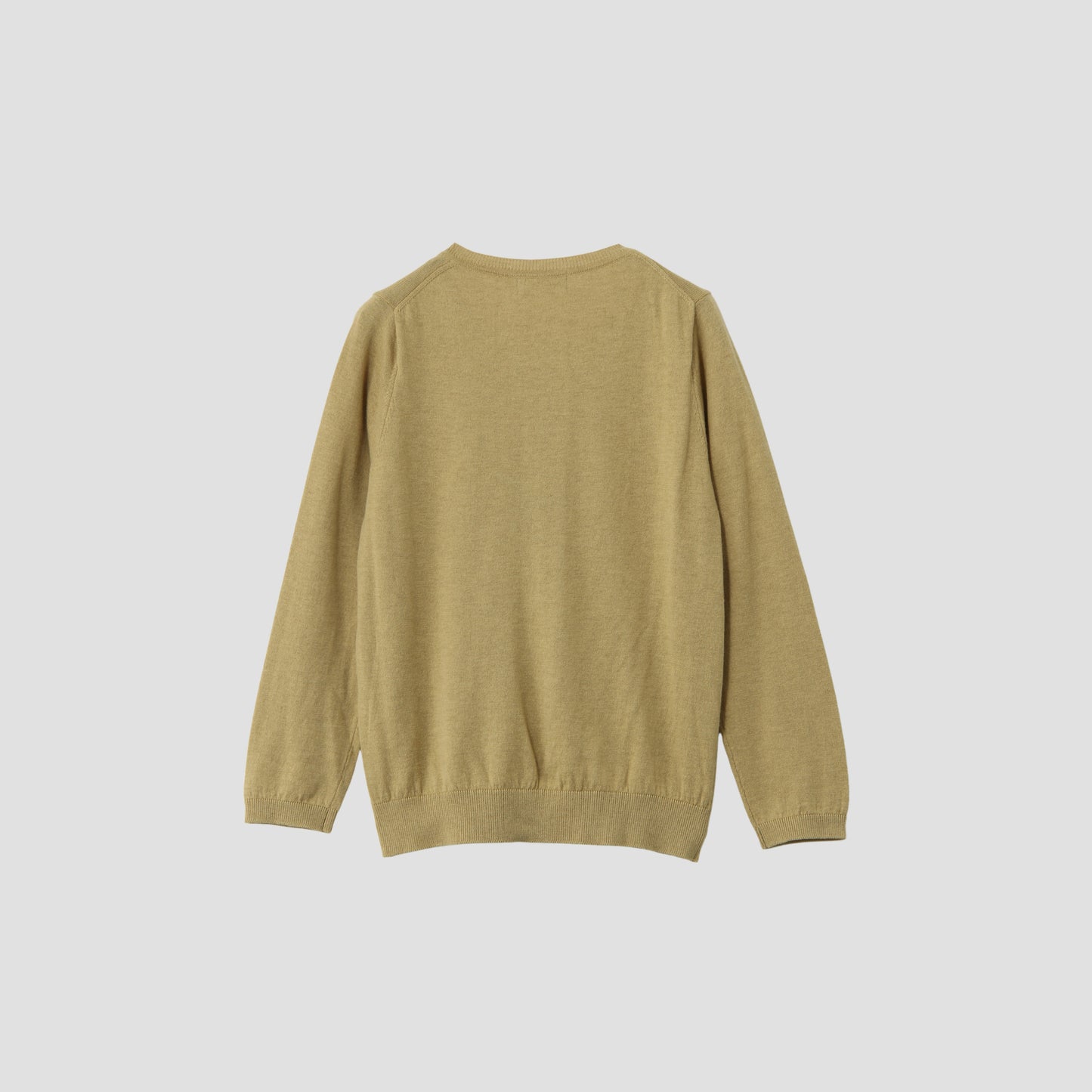 WOOL COTTON CARDIGAN KNIT
