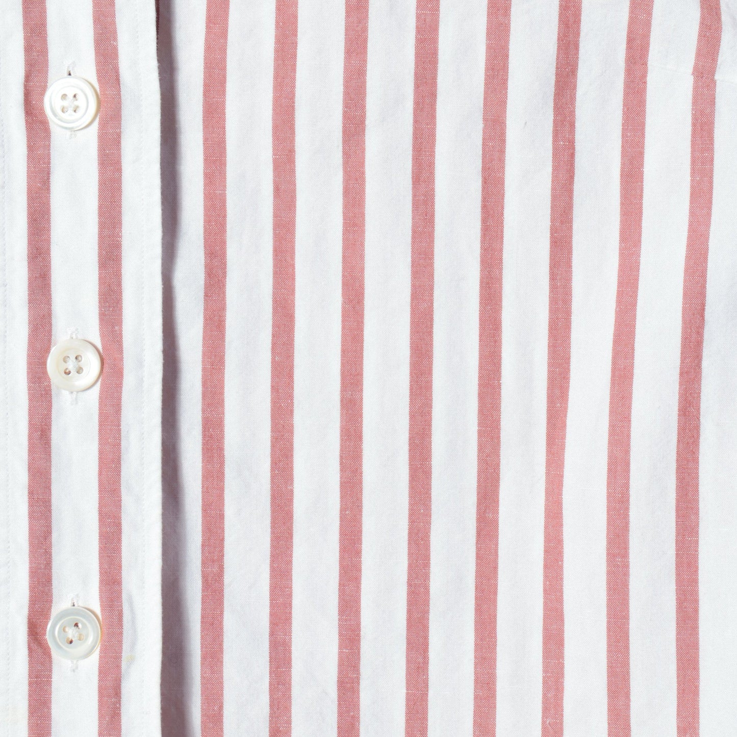 BOLD STRIPE COTTON LINEN SHIRT