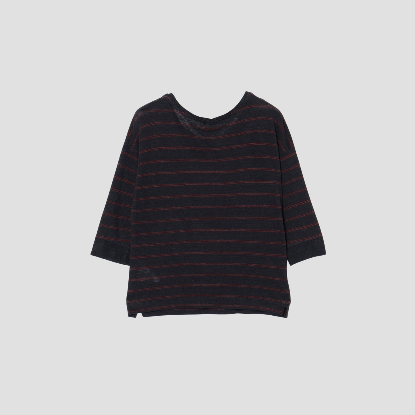 LINEN STRIPE JERSEY