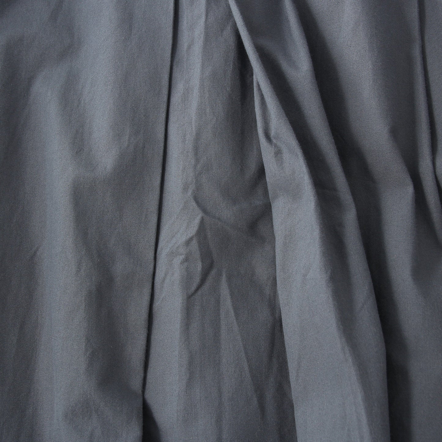 SILK COTTON POPLIN SKIRT