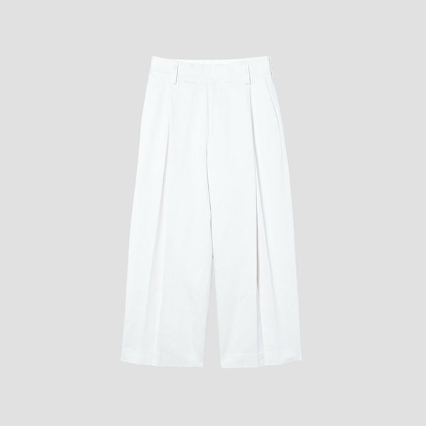 COTTON LINEN DRILL TROUSERS