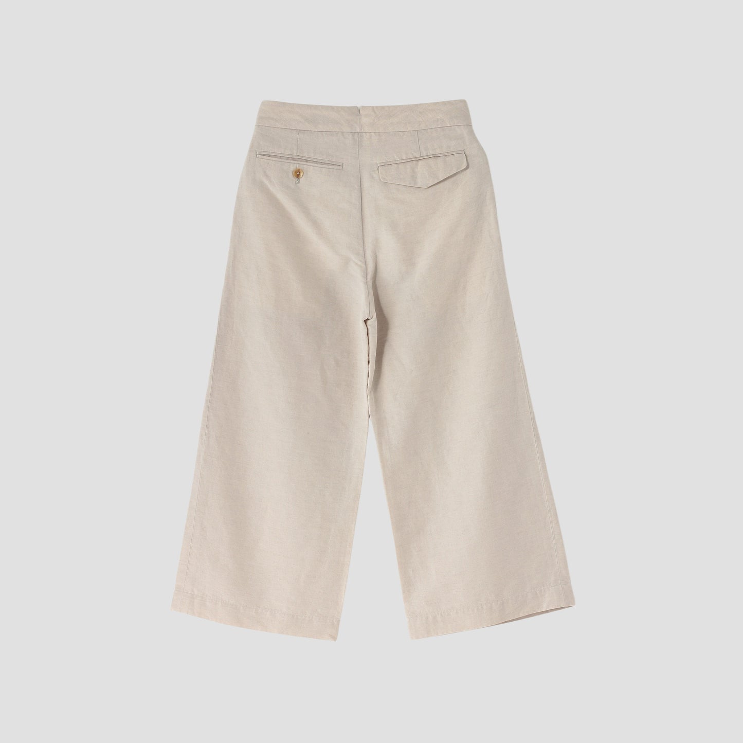 COTTON LINEN TROUSERS