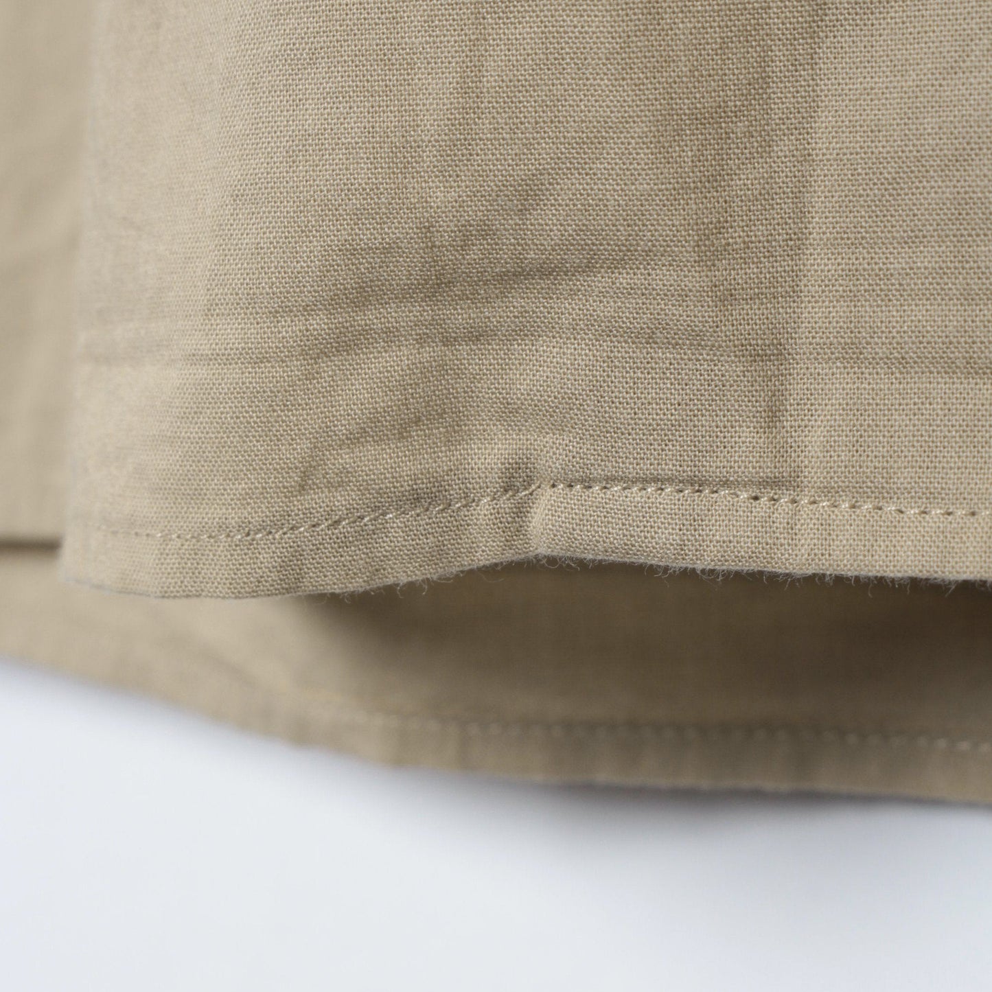 PIECE DYED WASHED COTTON SHIRT