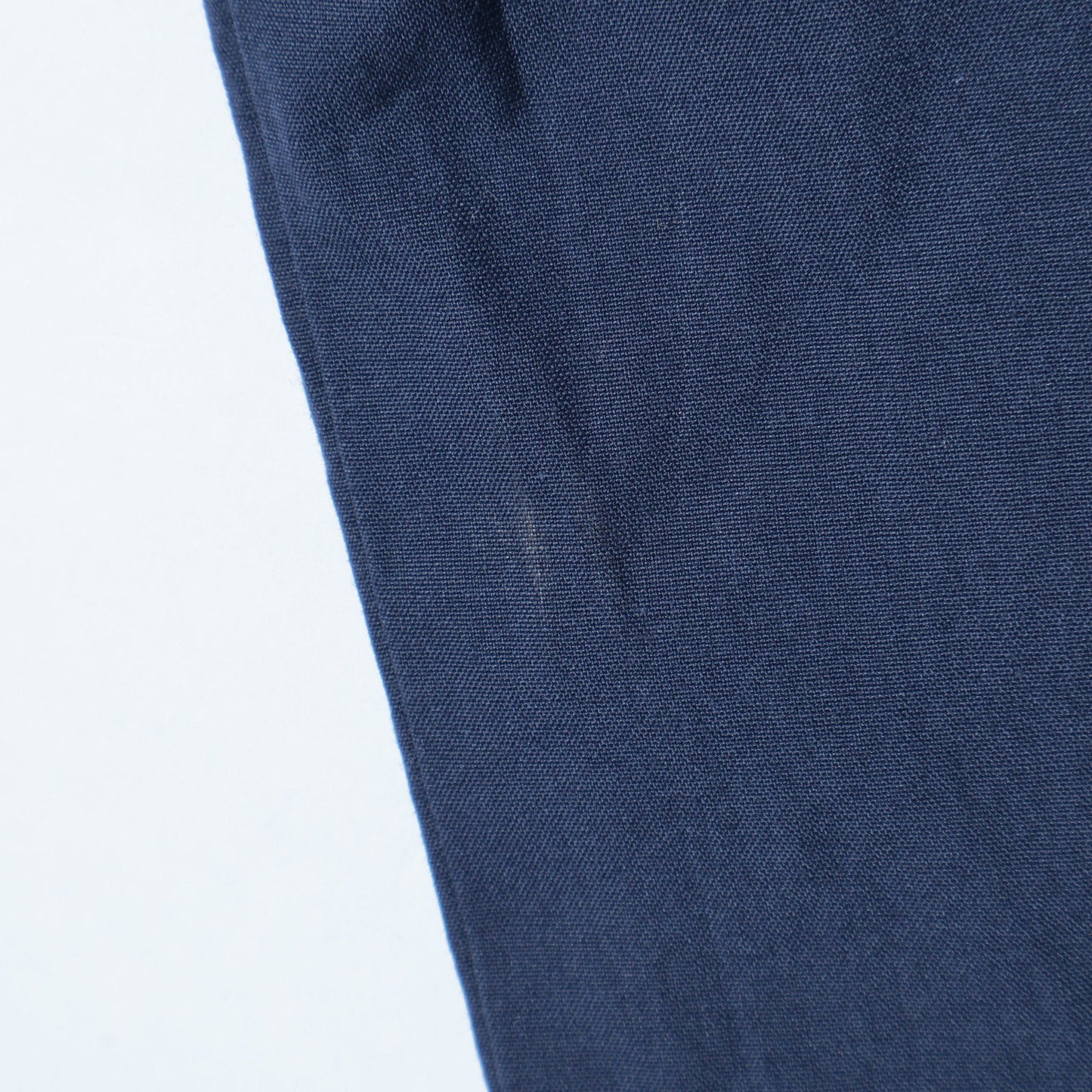 WASHED COTTON POPLIN TROUSERS