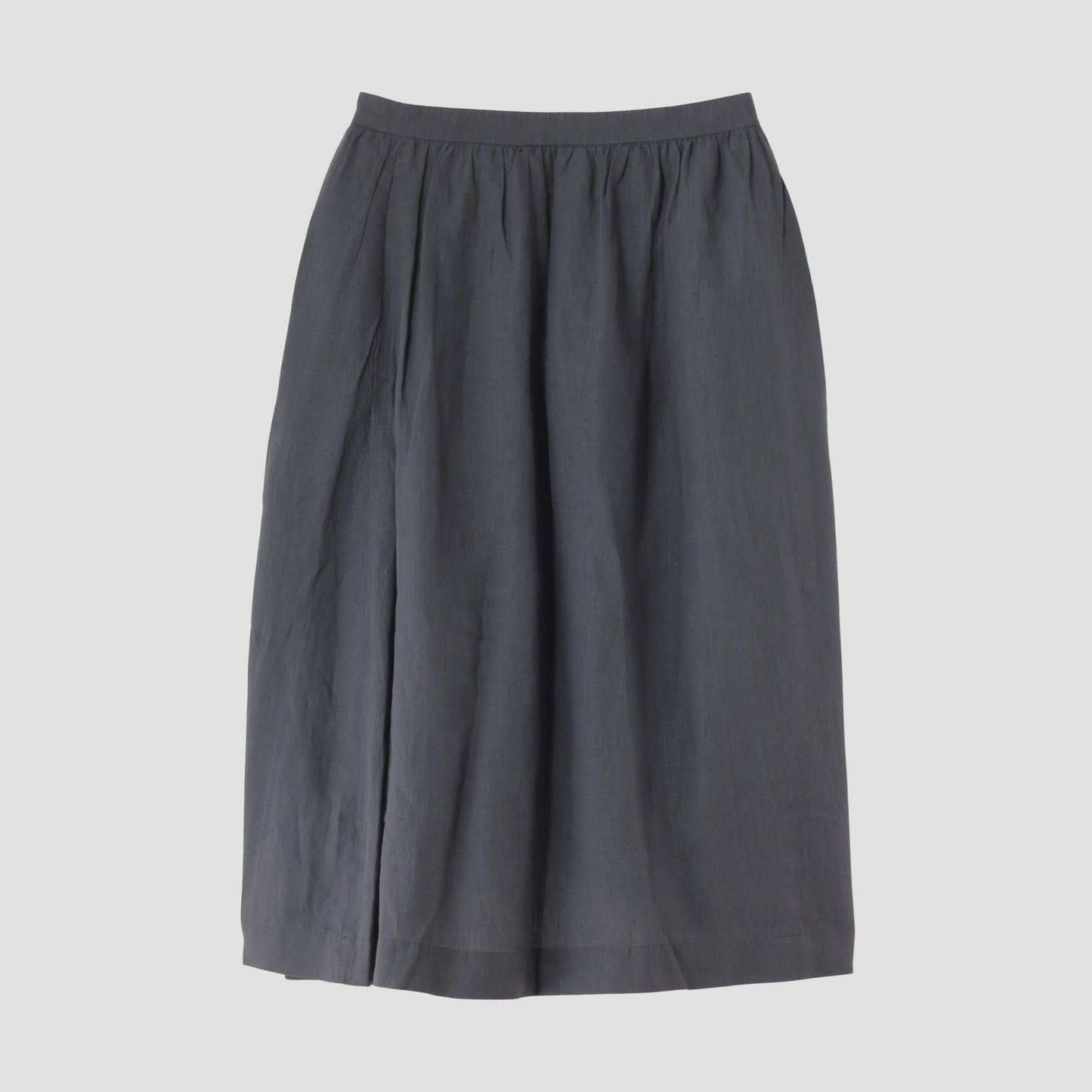 SHIRTING LINEN SKIRT
