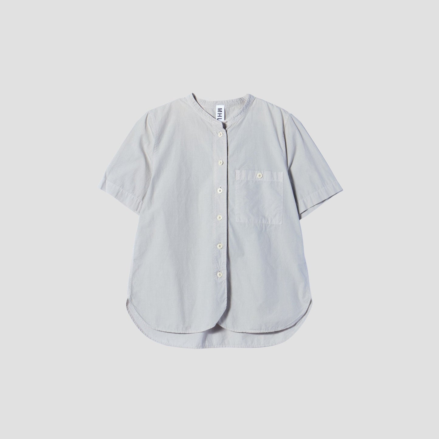 GARMENT DYE POPLIN SHIRT