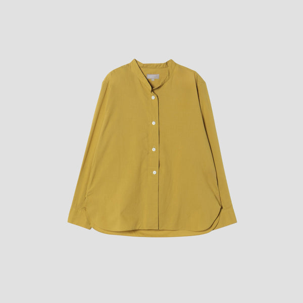 PIECE DYED WASHED COTTON SHIRT