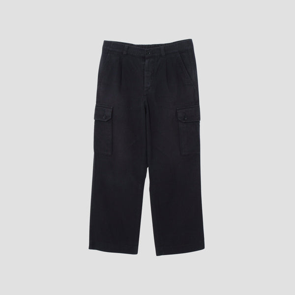 FADED TWILL TROUSERS